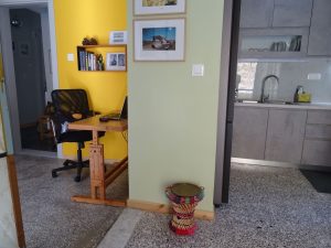 The Oasis Apartment - a kitchen/living room view