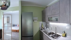 The Oasis Apartment - a kitchen view